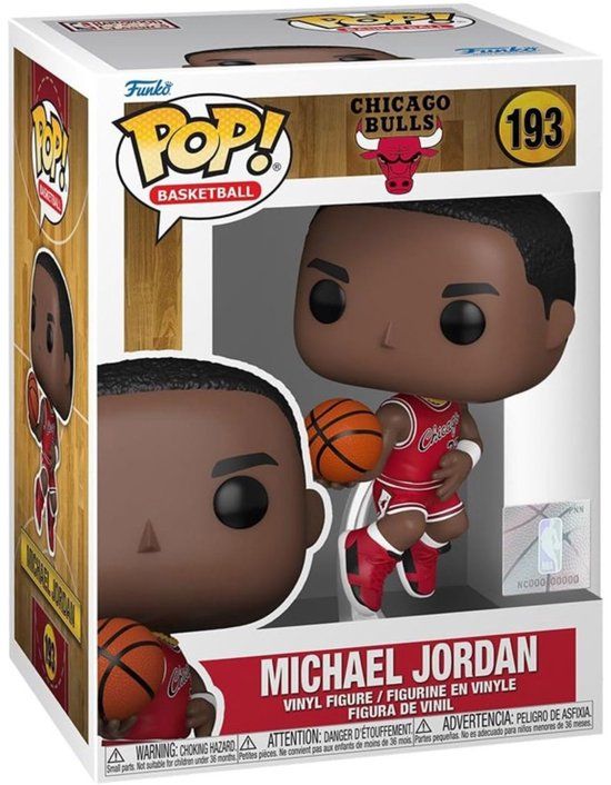 Funko Pop Basketball: Chicago Bulls - Michael Jordan (Rookie Season) #193