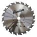 Avalon Pro Professioneel zaagblad met 20 tanden voor grastrimmer, speciaal lemmet voor houten stelen 255 x 1,8, Widia tandlengte 11 mm