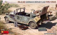 MiniArt Modelbouwpakket Militaire voertuigen - 35495 Kfz.2/40 Repair Car Type 170VK WWII - Duits Reparatievoertuig Plastic - 1:35 - Modelbouw