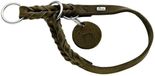 Hunter Hondenhalsband Solid Education Olive Maat M-L