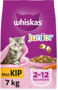 Whiskas Kattenbrokken - Junior - Kip - zak 7kg