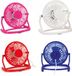 Merkloos USB ventilator - Wit