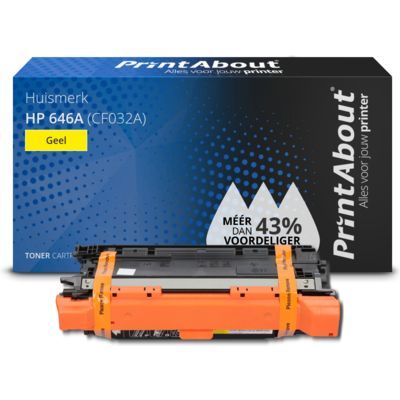 PrintAbout HP 646A (CF032A) Toner Geel