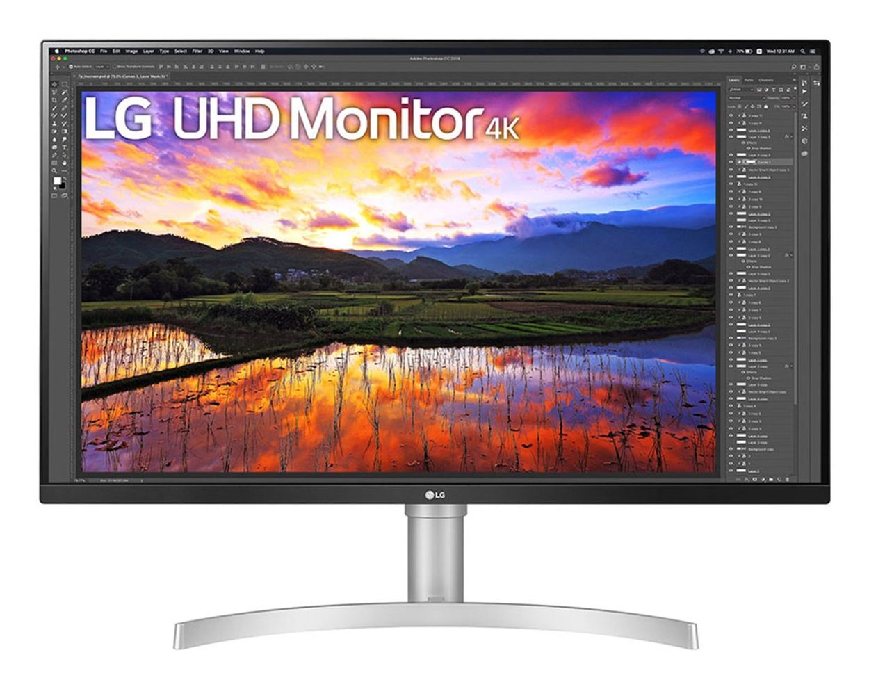 LG 32UN650K-W 32" 4K UHD Monitor - IPS, 60Hz, HDMI, DisplayPort