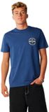 Rip Curl Staple T-shirt Met Korte Mouwen Blauw S Man