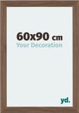 yd. Cadre photo 60x90 cm Noyer Foncé MDF Mura