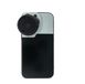 System-S ND Vario-filter, 37 mm, 2 tot 4000, neutrale dichtheid, met hoes voor iPhone 13 Pro, zwart