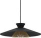 EGLO Grizedale Hanglamp - E27 - Ø 50 cm - Zwart|Goud - Staal