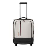 Travelite Crosslite 5.0 2 Wheel Trolley S Expandable white sand