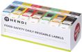 HENDI Verwijderbare voedselveiligheidsstickers met dispenser 7000 stuks 25 x 25 mm