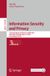 Information Springer Nature Lecture Notes in Computer Science 16794 - Information Security and Privacy