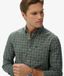 Superdry Premium Check Oxford Shirt Green Size: S