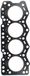 Corteco 414536P Pakking, Cilinderkop | Compatibel met: ALFA ROMEO AR 6 Kasten, AR 8 Kasten, AR 8 Pritsche/Fahrgestell, FIAT CROMA, DUCATO Bus, DUCATO Kasten