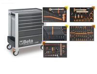 Beta BW 2400S7-G/5M Gereedschapswagen met 7 laden, gevuld met gereedschap | 262 Delig