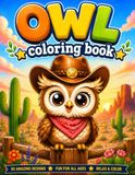 Owl Coloring Book: Adorable Designs for Kids and Adults