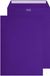 Blake Creative Colour C4 229 x 324 mm 120 gsm Peel & Seal Pocket Enveloppen (63447P) Zwarte bes - Pack van 10