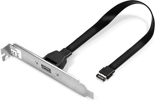 LINDY USB-C Adapter Zwart