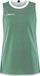 Craft Progress Reversible Basket Singlet W 1911110 - Team Green/White - S