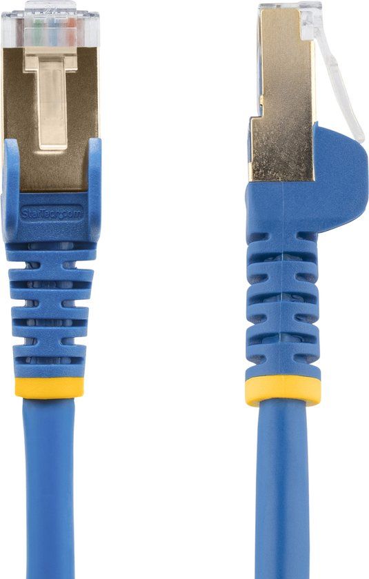 StarTech 0.5 meter CAT6A 10 Gigabit Netwerkkabel blauw