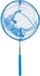 Ibergarden Schepnet/visnet/vlindernet - Uitschuifbaar - blauw - van 38 cm tot 75 cm