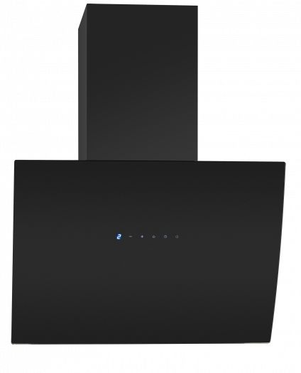 Bomann DU 7605 G - Zwarte Muurmontage Afzuigkap - 529 m³/uur - A++