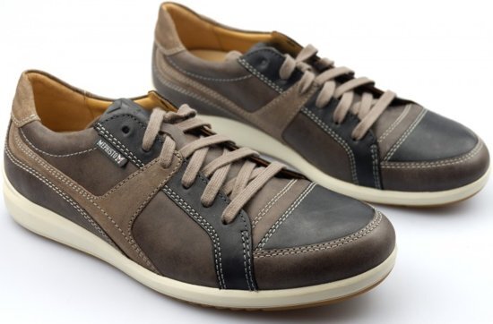 Mephisto NORIS lederen veterschoenen voor heren grijs/bruin *AANBIEDING