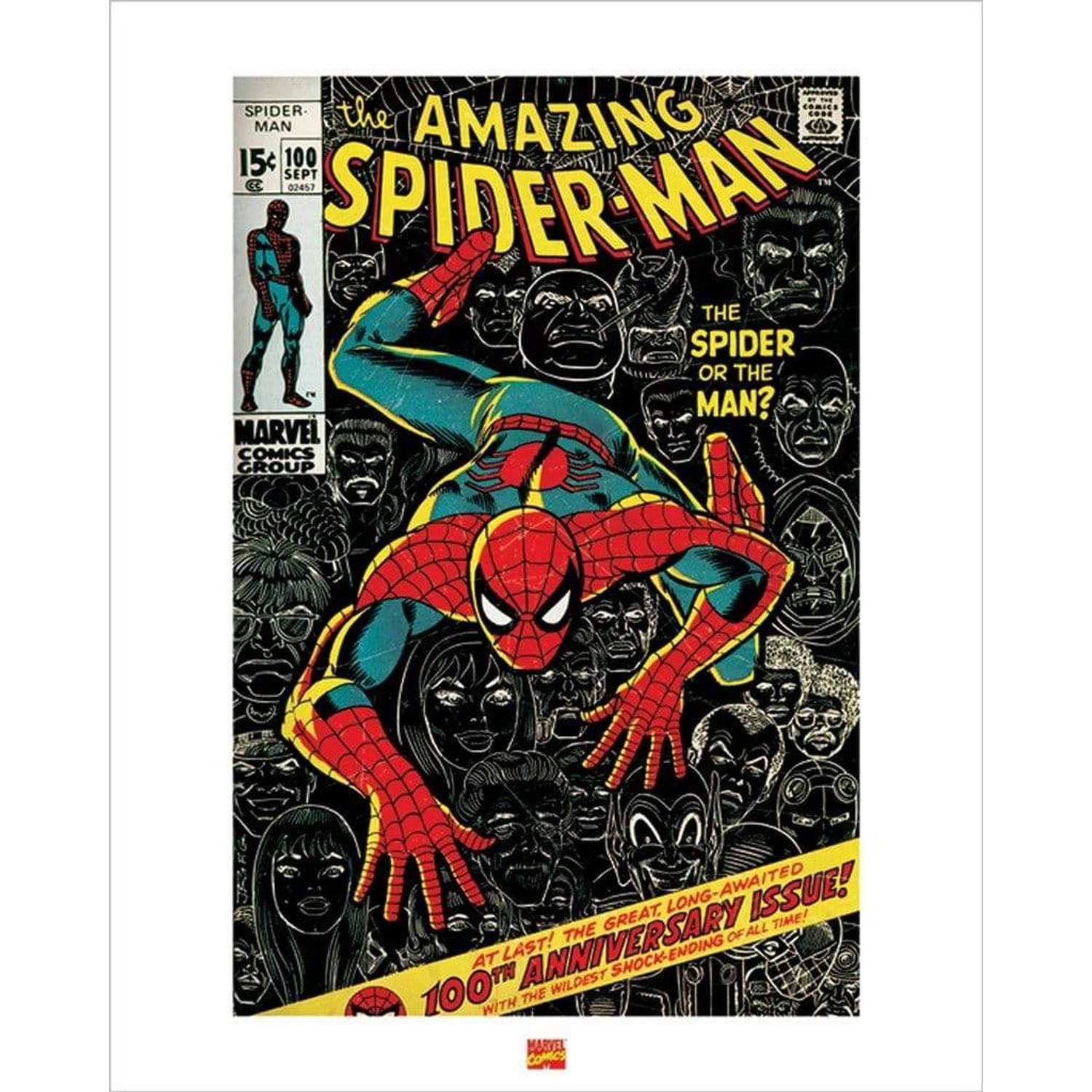 Pyramid Spider-Man Art Print 40x50cm