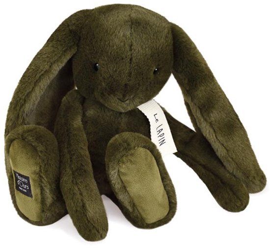 HISTOIRE D'OURS Pluche Konijn Kakigroen 32cm