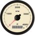 VETUS TACHN4000 beige Compteur de tours 12/24V Ø 114mm