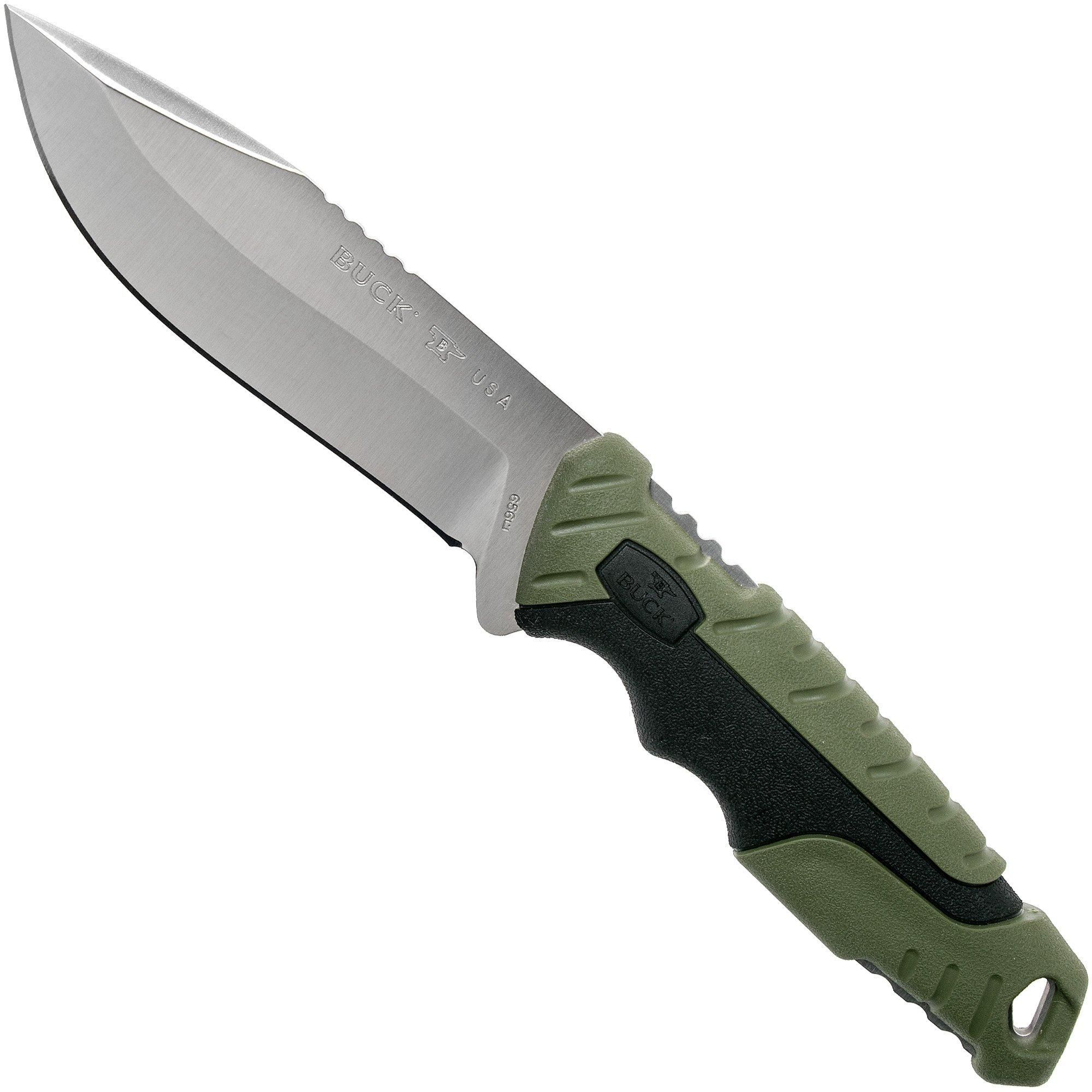 Buck Pursuit Large Green 656GRS Jachtmes - 0033753147586