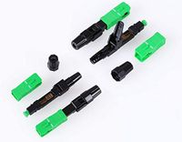 Elfcam® - SC/APC Simplex Singlemode Glasvezel Quick Connector (SM), 1 stuk