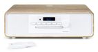 Thomson MIC301IDABBT Home audio-microsysteem 60 W Hout, Wit