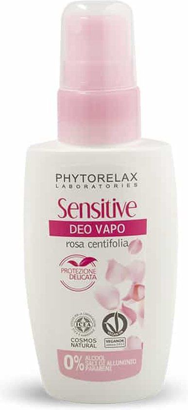 Phytorelax Laboratories Sensitive Vapo Deo With Centifolia Rose Deodorant 75 ml