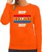 Bellatio Decorations Oranje fan sweater voor dames - hup Holland hup - Nederland supporter - EK/ WK trui / outfit S