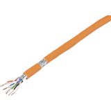 Tru Components TRU COMPONENTS TC-8404020 Netwerkkabel CAT 7 S/FTP 4 x 2 x 0.24 mm² Oranje 500 m