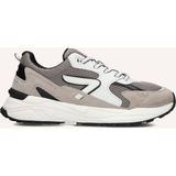 HUB Sneakers Grid Taupe