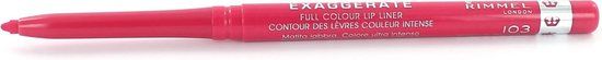 Rimmel London Exaggerate Full Volume Colour - 103 Pink a Punch - Lip Pencil