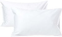 Homescapes Kinder Kussenslop 40x60 cm – Set van 2 – Wit – 100% Biologisch Egyptisch Katoen – GOTS & OEKO-TEX®