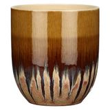 Rituali Domestici Cachepot M van keramiek, 16,7x16,7cm, diepte 19cm, Introterra collectie