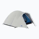 KADVA CAMPdome 3 Tente de camping pour 3 personnes avec entrée | 270 x 210 x 125 cm, 3,6 kg, polyester avec étanchéité de 3000 mm, fond en polyéthylène, fibre de verre et moustiquaire