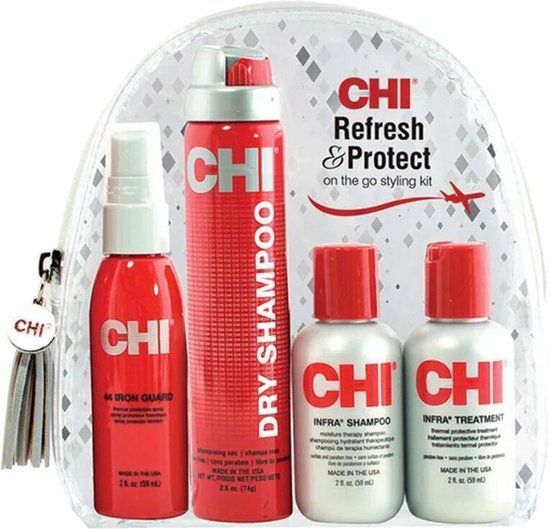 CHI Farouk Chi Refresh & Protect Kappersset 4 Onderdelen