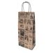 García de Pou 222.22 zak met handgrepen 2 flessen 'Bacchus' 100 g/m2 18 + 10 x 39 cm natuurlijke kracht (250 stuks)