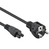 Allteq C5-250-B electriciteitssnoer Zwart 5 m C5 stekker