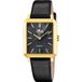 Lotus 18988/4 Polshorloge Dames Zwart Leer