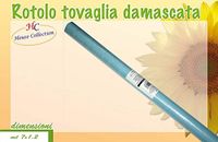 House Collection Damask Tafelkleed Roll 7 Meter 120 cm, papier, Sky Blue