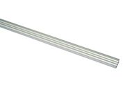 Gardinia Onderste frame voor paneelgordijn Atlanta, incl. bevestiging, lengte: 60 cm, om vast te schroeven, aluminium, zilver