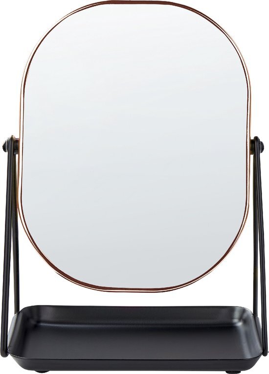 CORREZE - Tafel spiegel - Rosegoud - Metaal