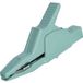SKS Hirschmann AK 2 B 2540 I gn Veiligheids-krokodilklem Steekaansluiting 4 mm CAT II 1000 V Groen