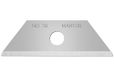 MARTOR 10x Trapezium Cutter Mesje 8,9 mm, 2-voudig, Staal, Dubbel Geslepen