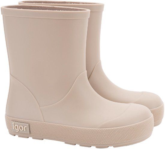 Igor Yogi Regenlaarzen - Jongens - Beige - Maat: 23